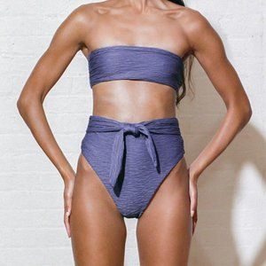 NWT Mara Hoffman Abigail Bikini Top + Bottom